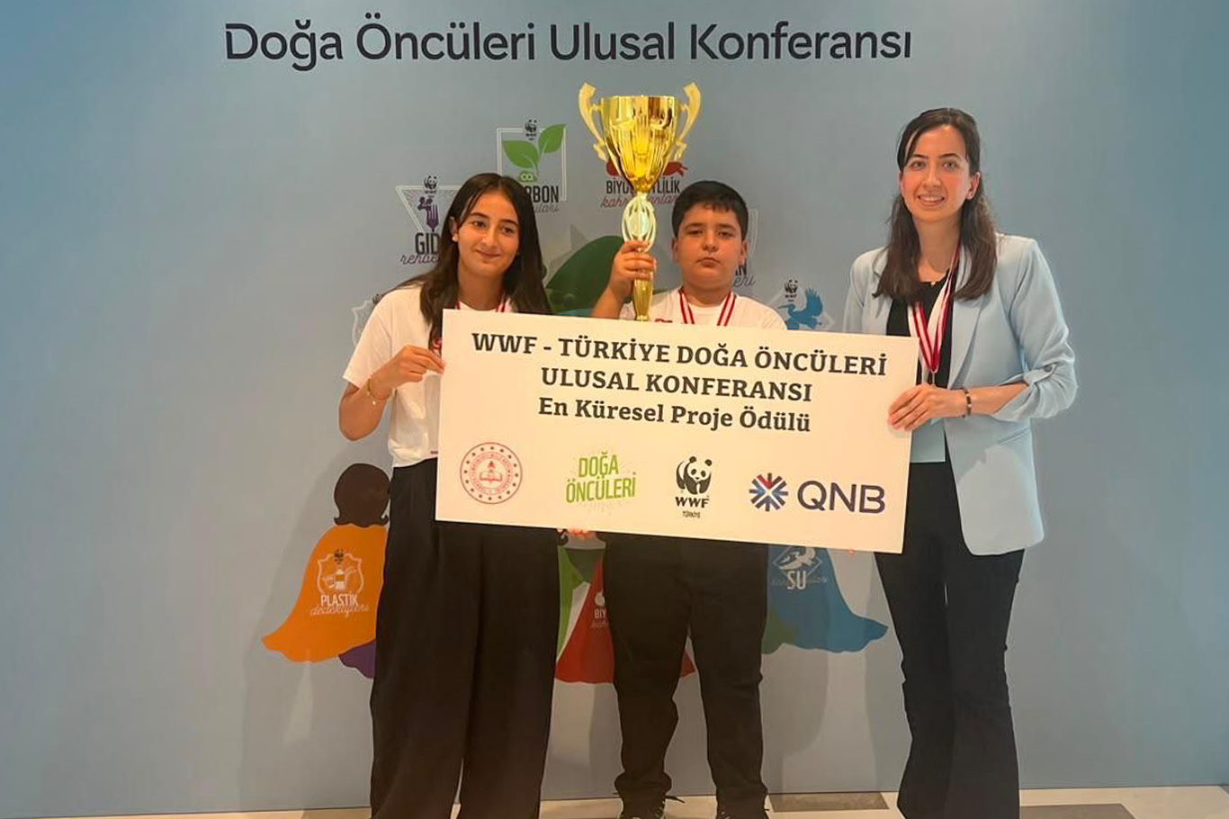 Malatya'da ortaokul öğrencilerden Türkiye çapında başarı