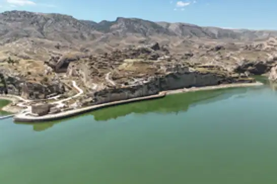 Hasankeyf'te su seviyesi yeniden yükseldi