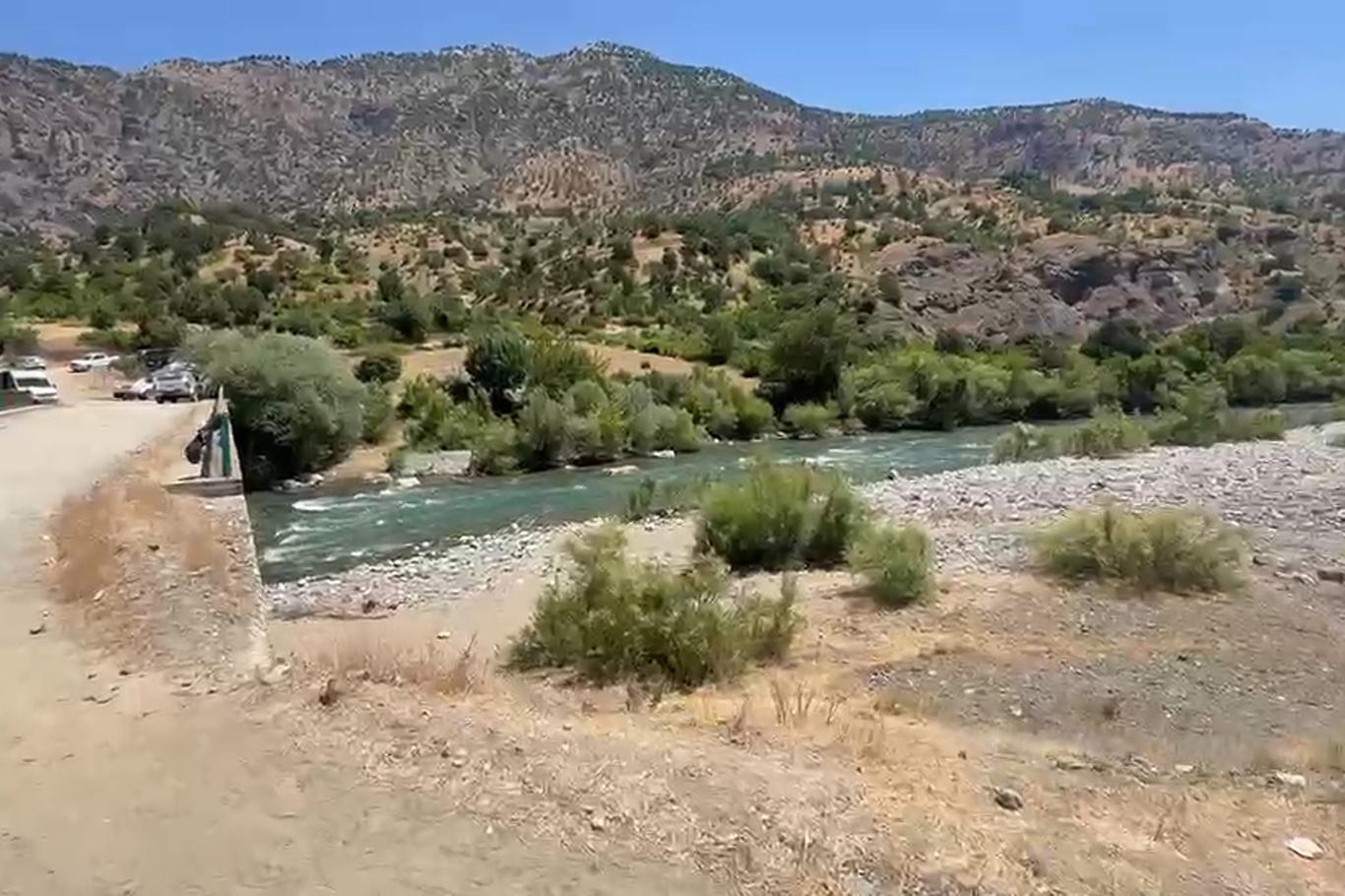 Lice'de Sarım çayında kaybolan şahıs 6 gündür bulunamadı