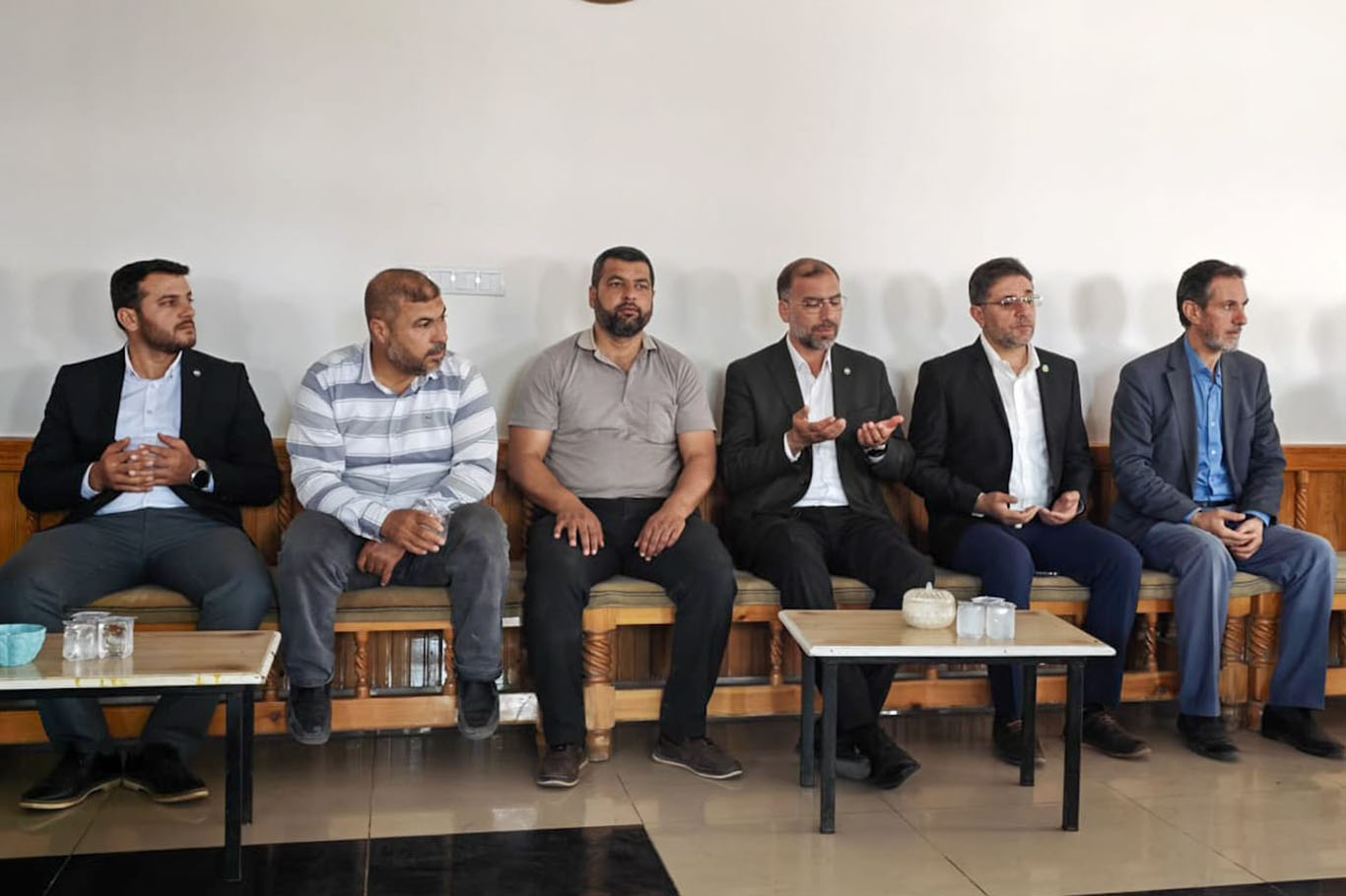 HÜDA PAR heyetinden taziye ziyareti