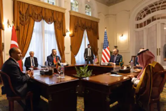 Turkish FM Hakan Fidan participates in talks with Egyptian, Pakistani, Saudi counterparts in Cairo