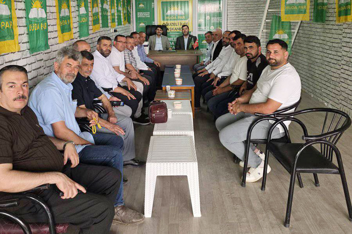 HÜDA PAR Oğuzeli İlçe Başkanı Harat güven tazeledi