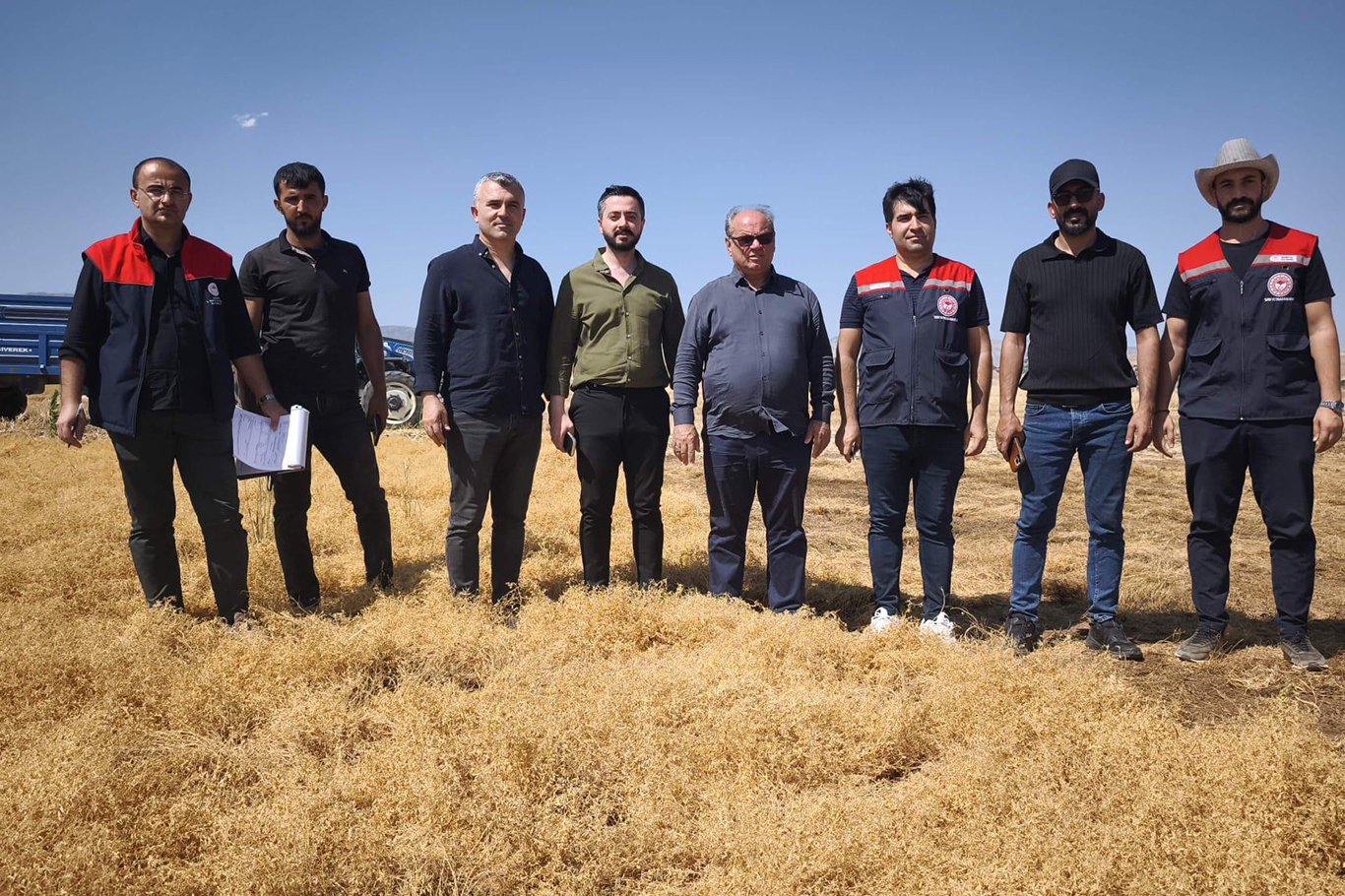 Şırnak’ta atıl araziler TAKE Projesi ile kırmızı mercimek üretimine kazandırıldı