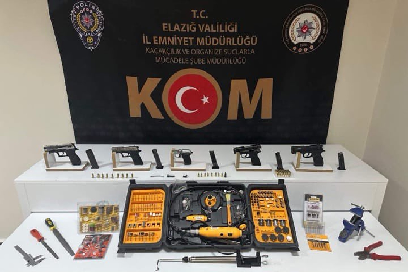 Elazığ'da silah kaçakçılığı operasyonunda 1 şüpheli tutuklandı