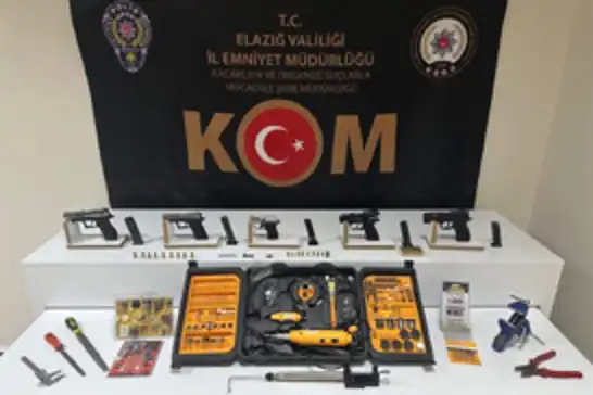 Elazığ'da silah kaçakçılığı operasyonunda 1 şüpheli tutuklandı