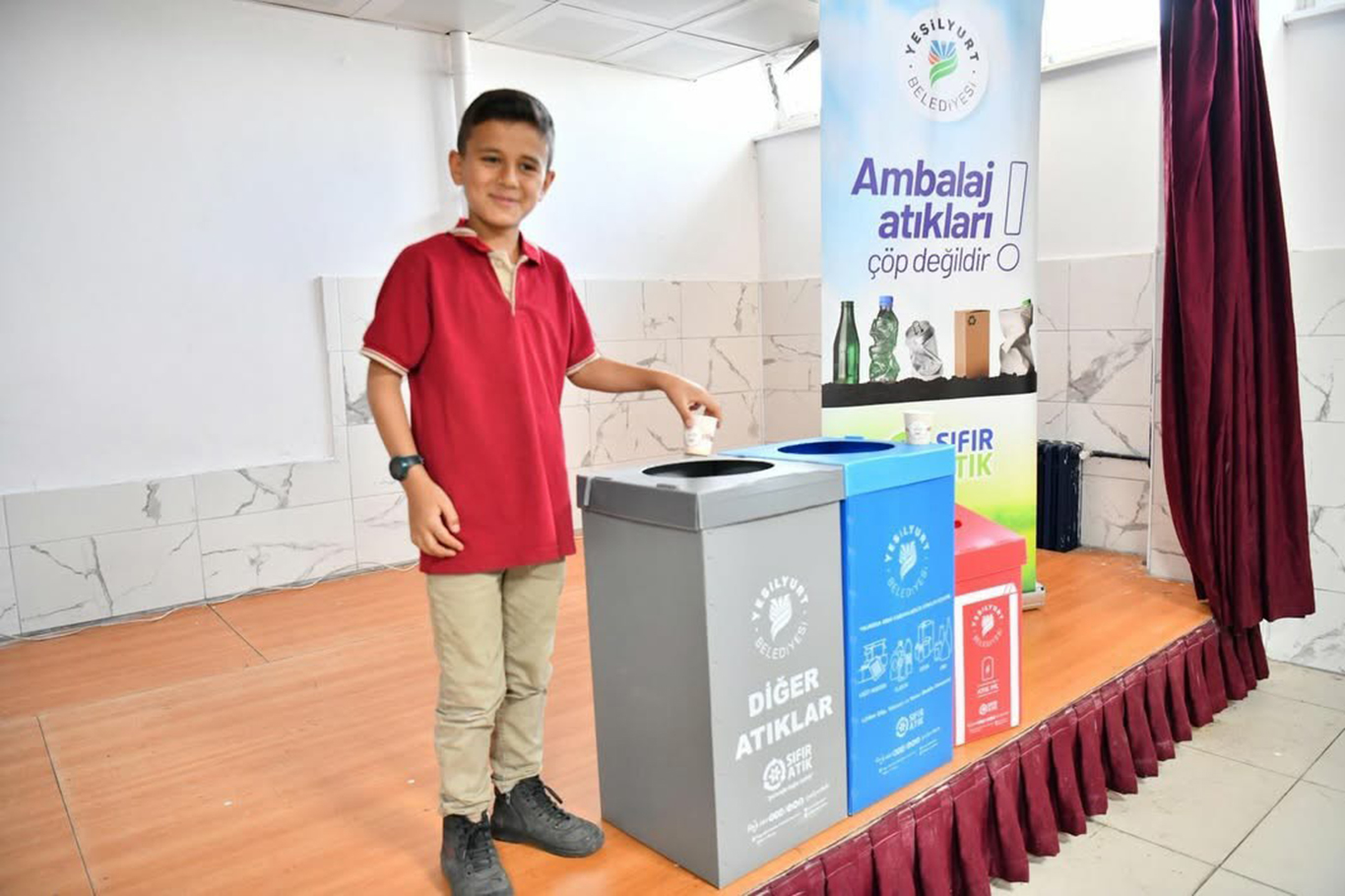 Yeşilyurt Belediyesinden 39 okulda 5 bin 970 öğrenciye çevre eğitimi