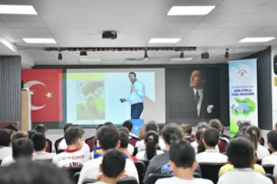 Yeşilyurt Belediyesinden 39 okulda 5 bin 970 öğrenciye çevre eğitimi