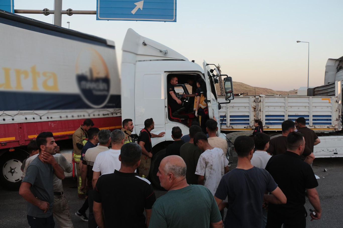 Cizre’de trafik kazası: 2 yaralı
