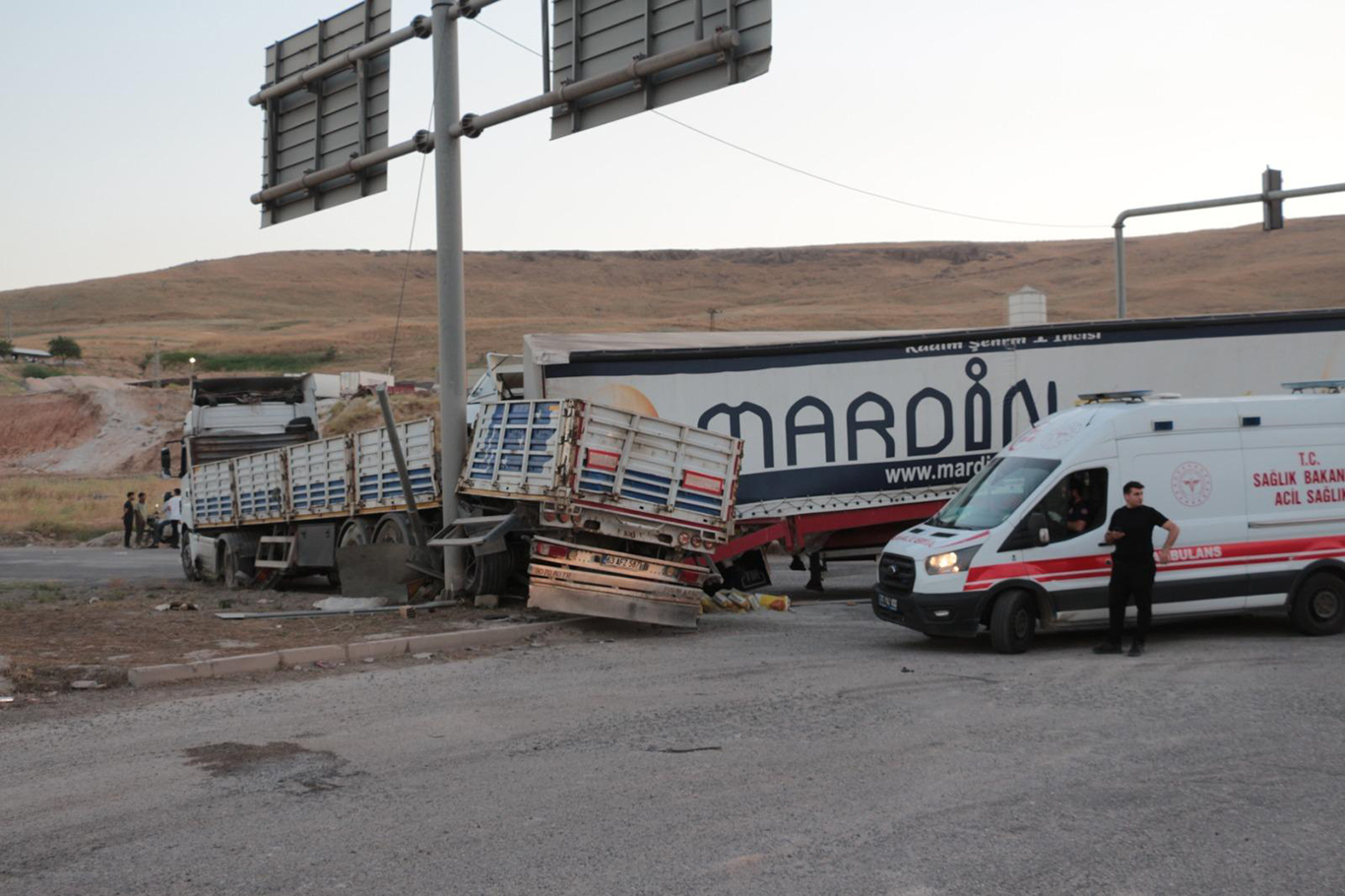 Cizre’de trafik kazası: 2 yaralı