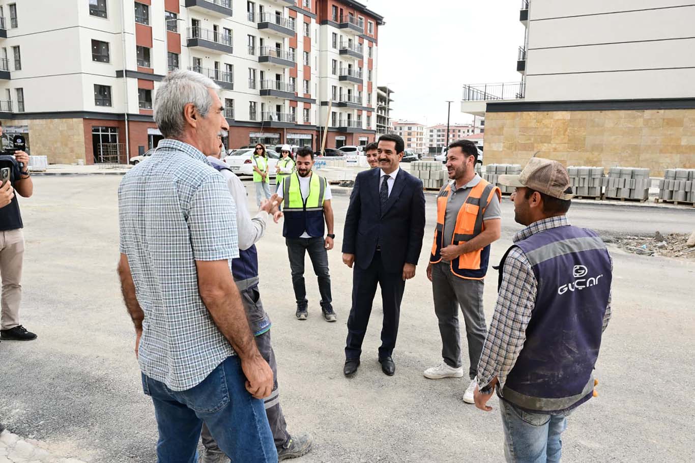 Battalgazi Belediye Başkanı Taşkın Niyazi Mısri Rezerv Alanı'nda incelemelerde bulundu