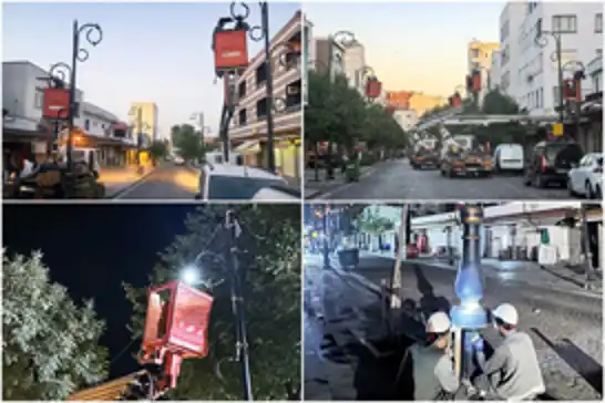 Dicle Elektrik’ten tarihi Suriçi’ne estetik ve enerji verimli aydınlatma
