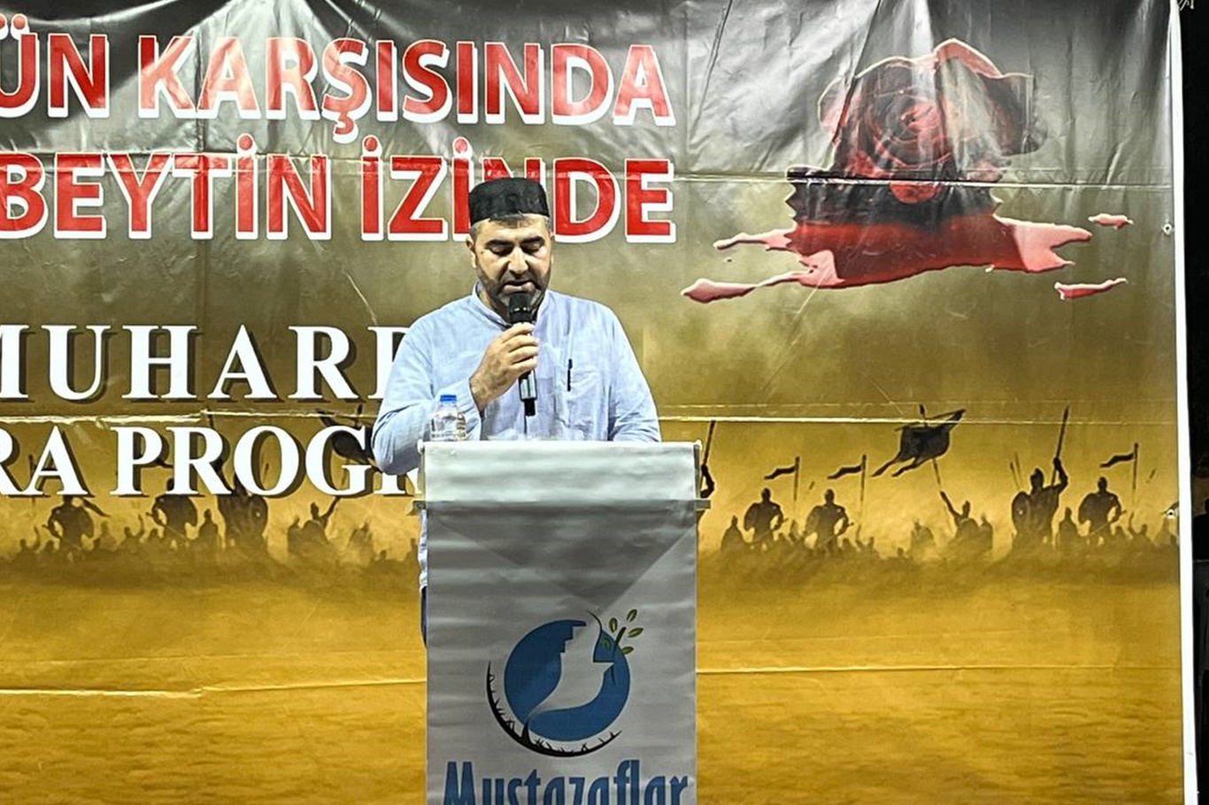 Batman'da "Çağımızın Kerbelâsı Gazze" programı: Gazze'yi anlamak için Kerbelâ'yı anlamak gerekir
