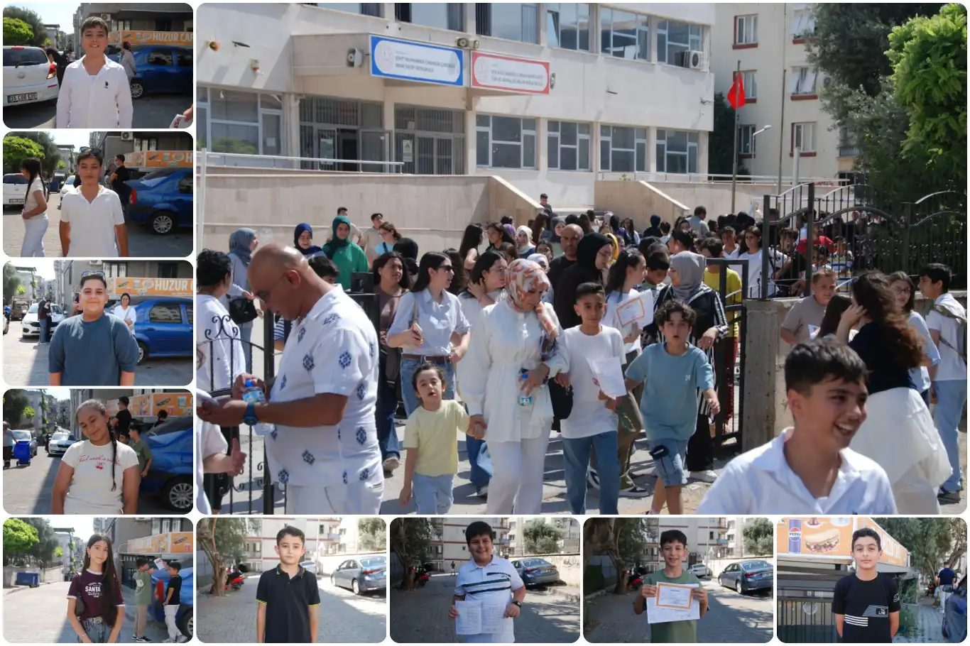 İzmir’de öğrenciler karne heyecanını ve yaz tatili planlarını anlattı
