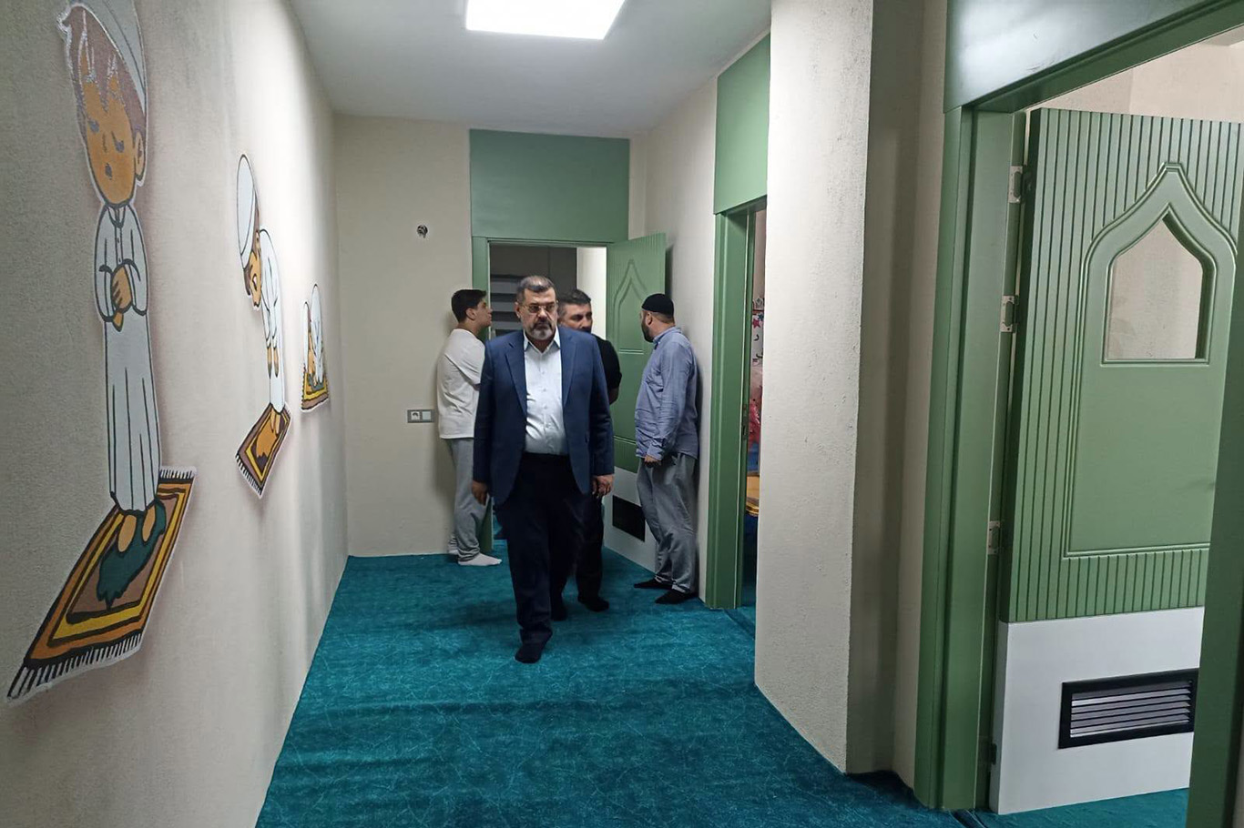 İl Müftüsü Durmuş, Hacı Fehime Dinç Camii ve Kur'an Kursu'nu ziyaret etti
