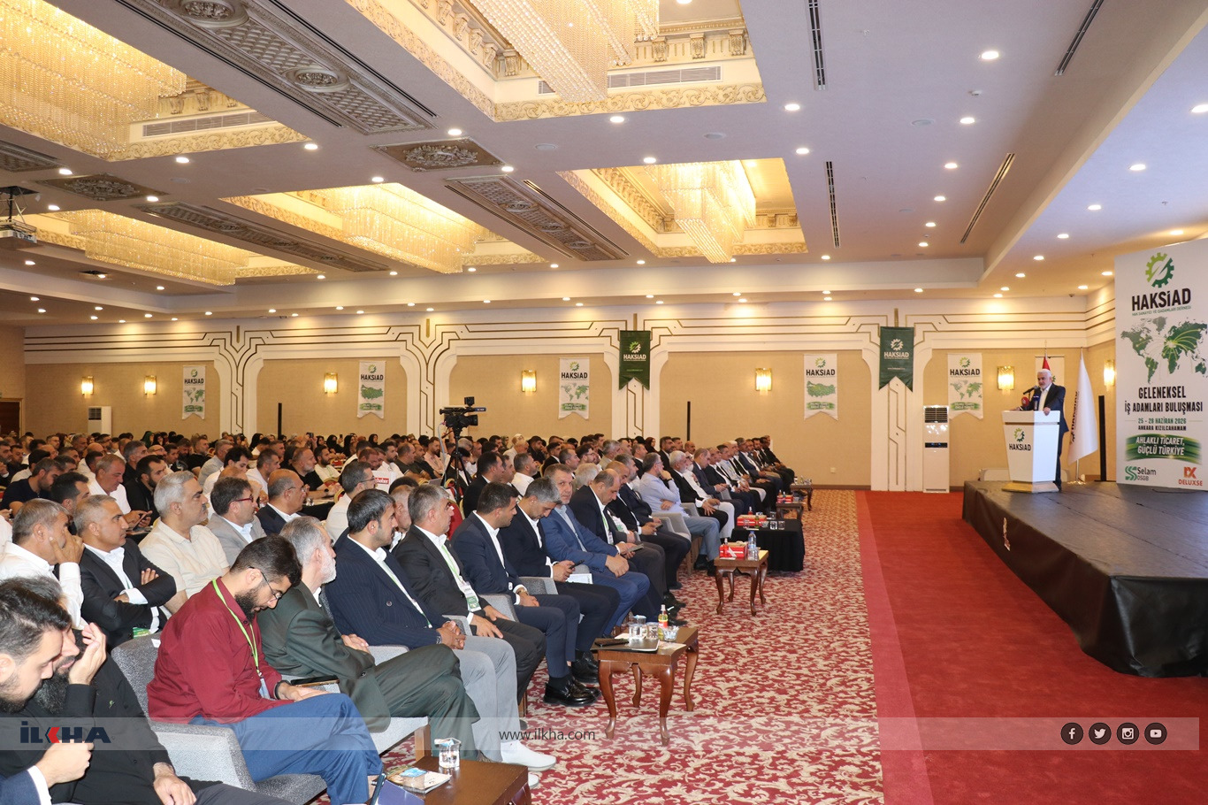 HÜDA PAR leader emphasizes morality in trade at Ankara business summit