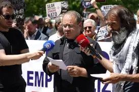 Ankara’da NATO Zirvesi öncesi protesto: NATO küresel sömürü düzeninin askerî ayağıdır