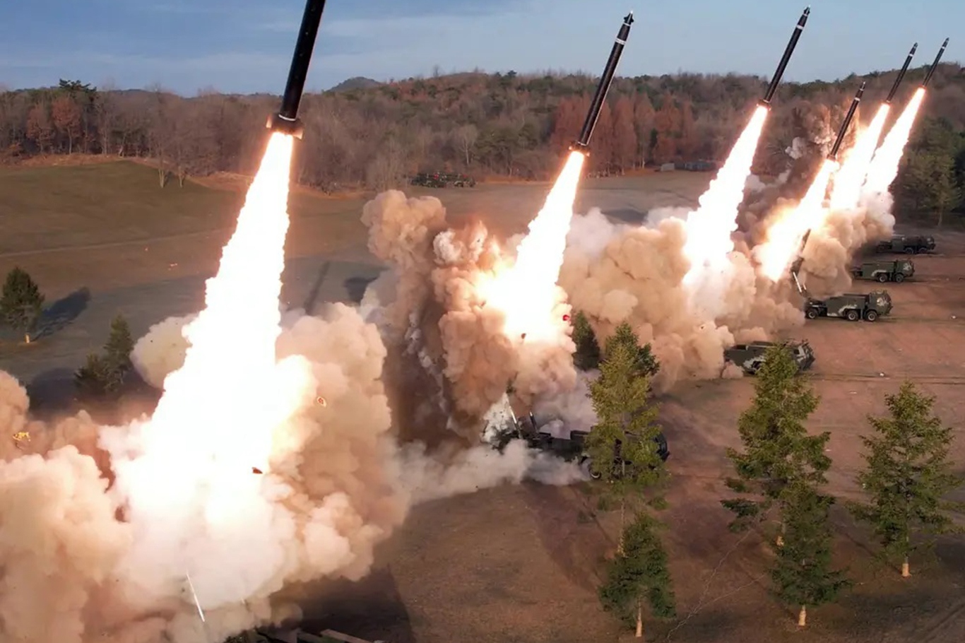 North Korean leader hails new weapons as South Korea speeds drone deployment