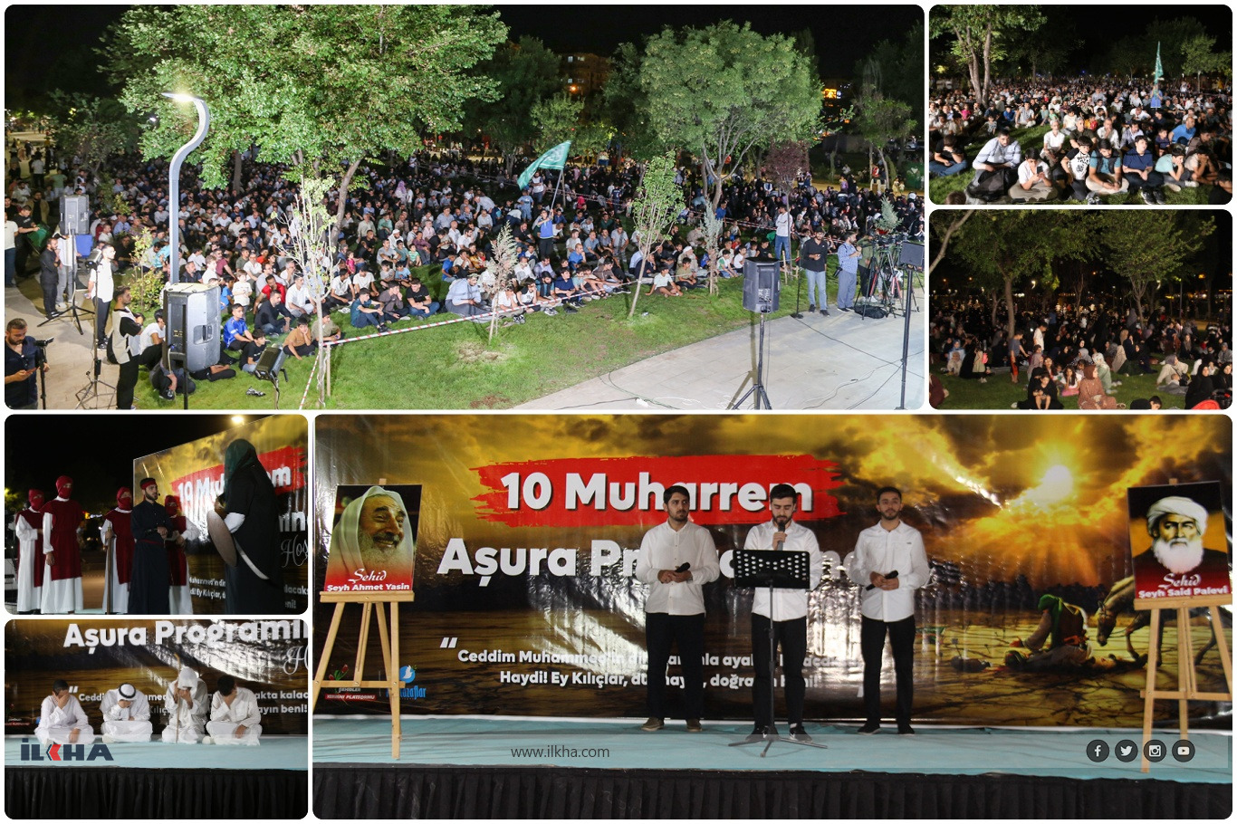 Thousands gather in Diyarbakır to honor Karbala, Susa martyrs and Gaza