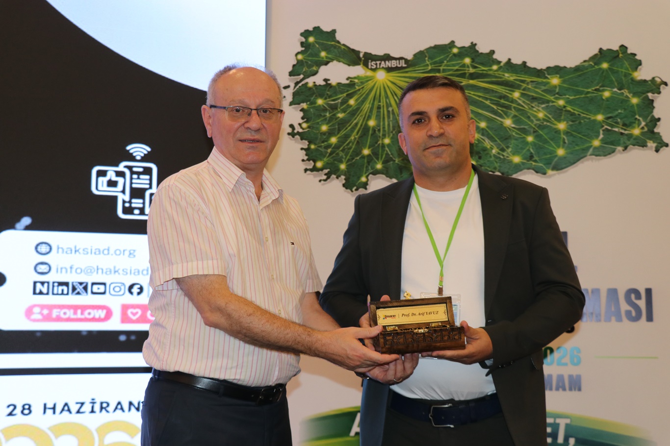 Prof. Dr. Arif Yavuz, HAKSİAD'da 2026-2027 ekonomisini değerlendirdi