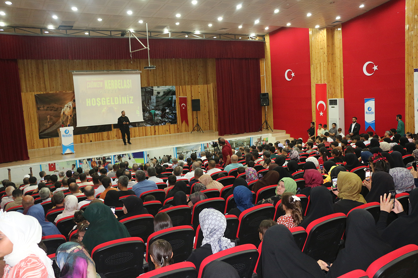 Şanlıurfa'da "Çağımızın Kerbela’sı Gazze" programı düzenlendi