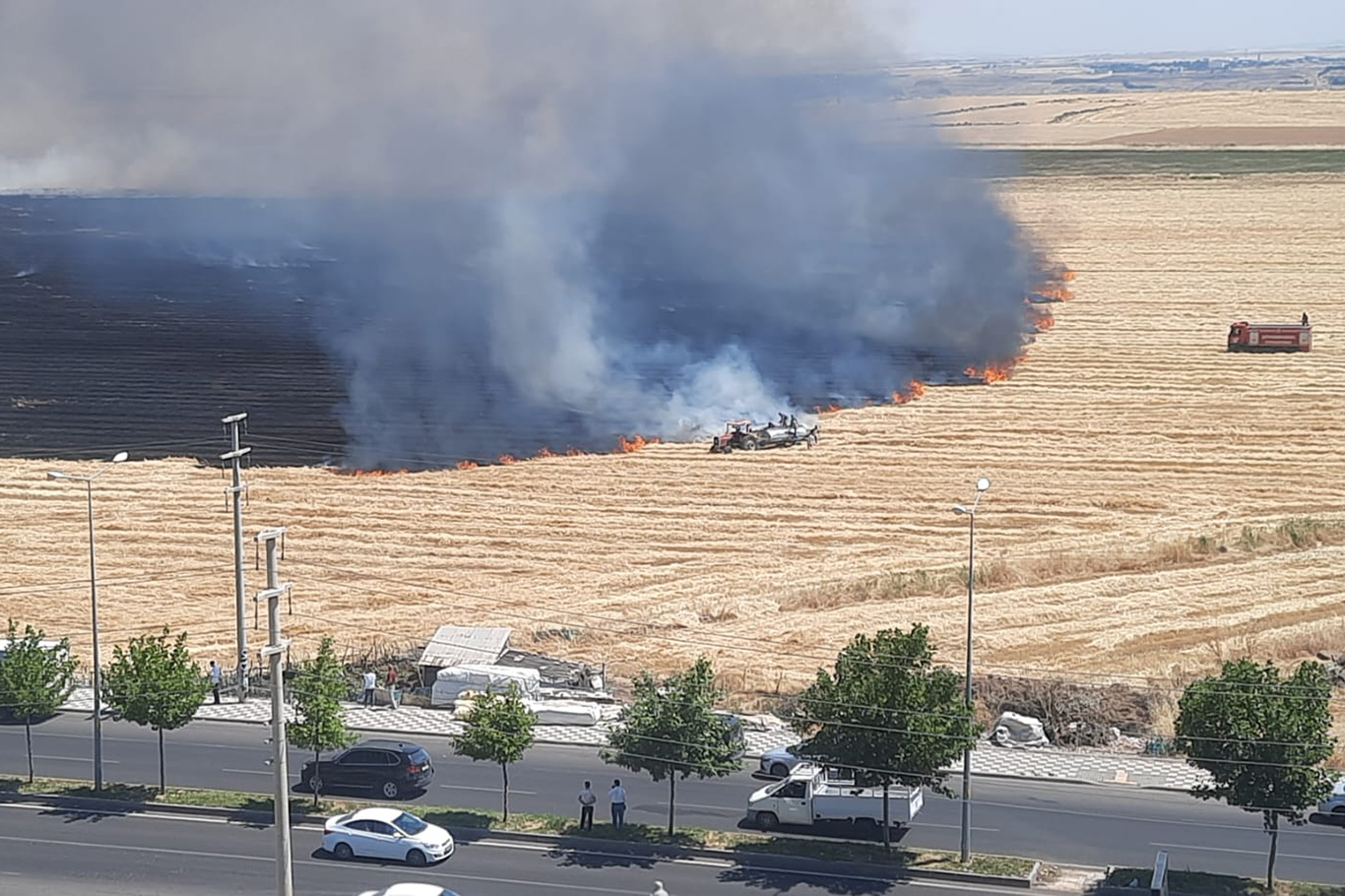 Li Dîyarbekirê şewata pirêzeyê gurr bû
