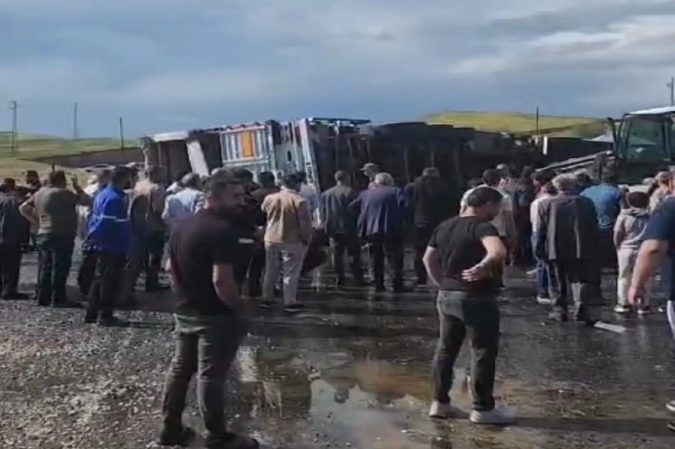 Ağrı'da meydana gelen trafik kazasında 1 kişi vefat etti