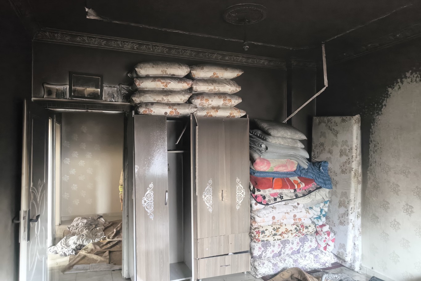 Mardin’de çocuk çakmakla oynadığı esnada evi yaktı