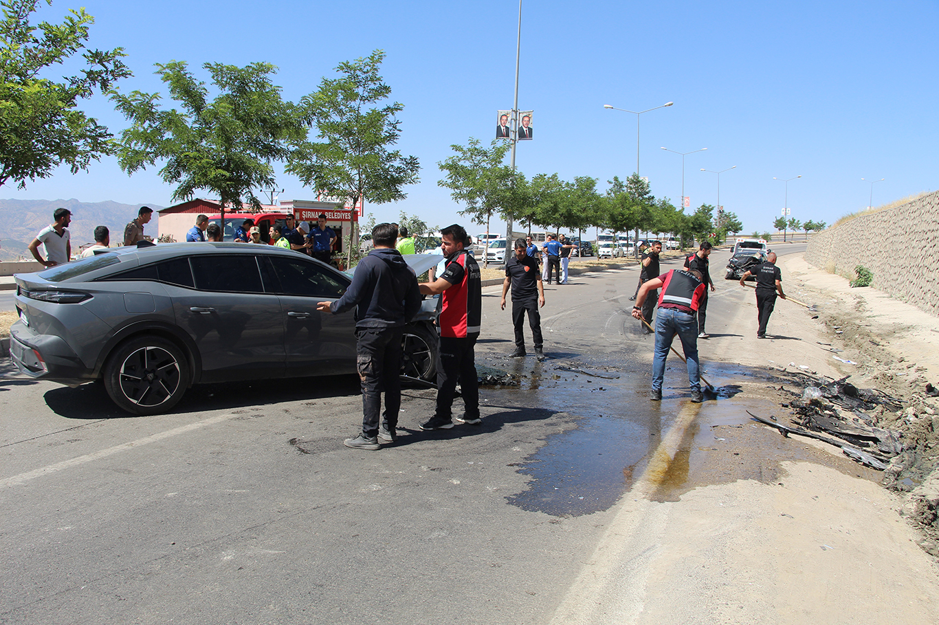 ŞIRNAK’TA KAZA: 1 ÖLÜ, 3 KİŞİ YARALI