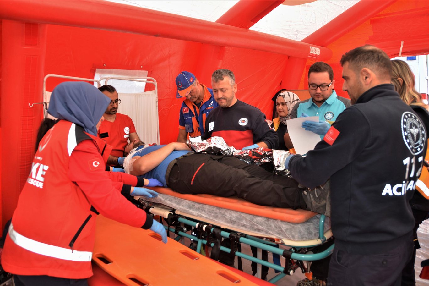 Bursa'da ilk yardım eğitimi