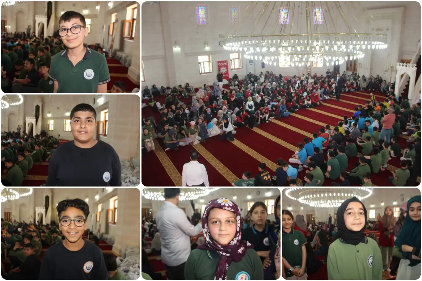 Mardin'de 440 öğrenci "İlk Seccadem" etkinliğinde buluştu
