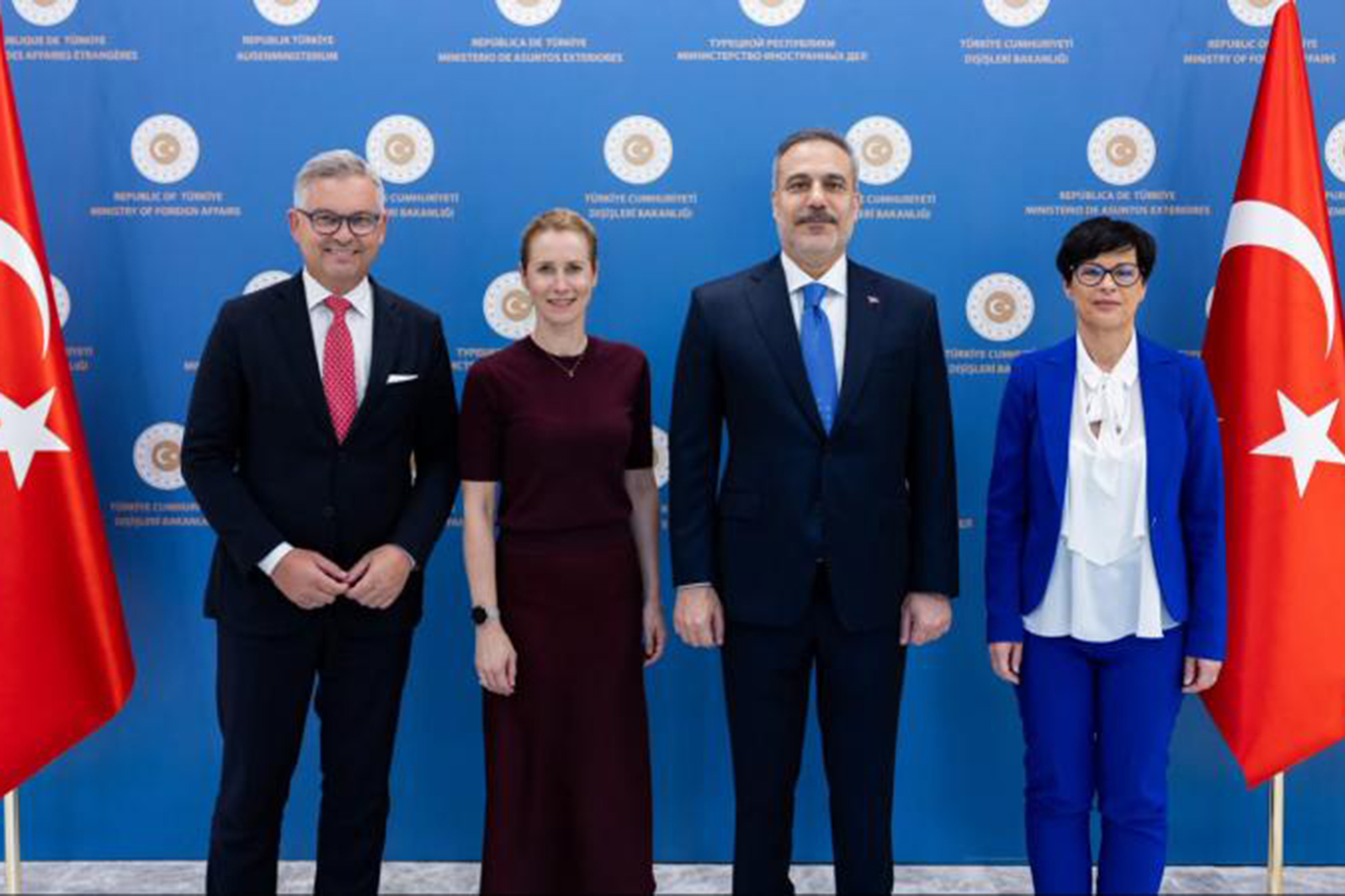 Dışişleri Bakanı Fidan, üst düzey AB yetkilileriyle bir araya geldi