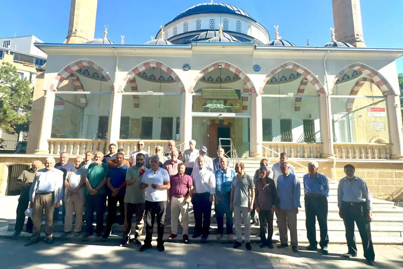 Cami görevlisine yapılan saldırıya sert tepki
