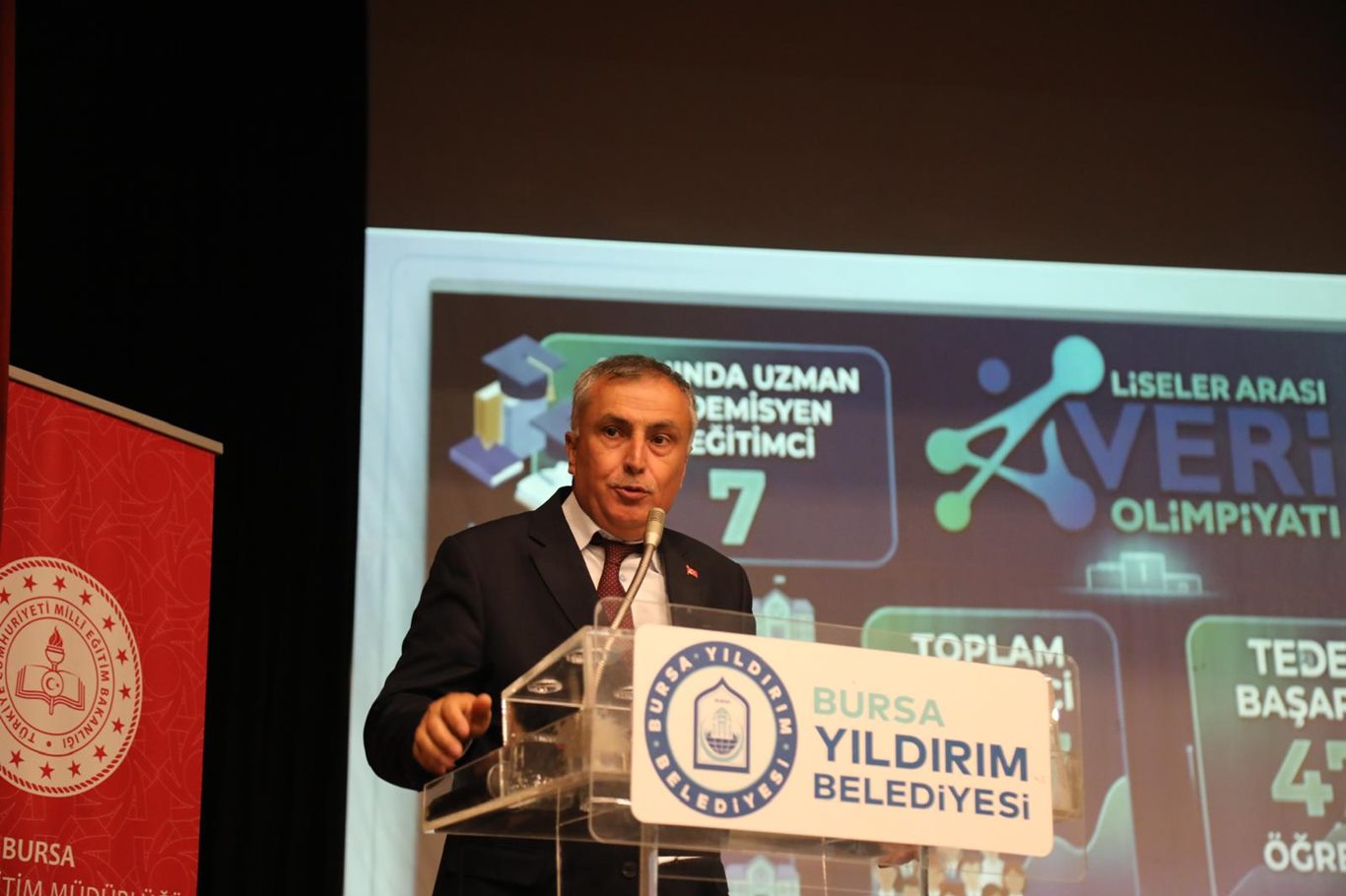 Bursa'da Liselerarası Veri Olimpiyatında İmam Hatip Lisesi birinci oldu
