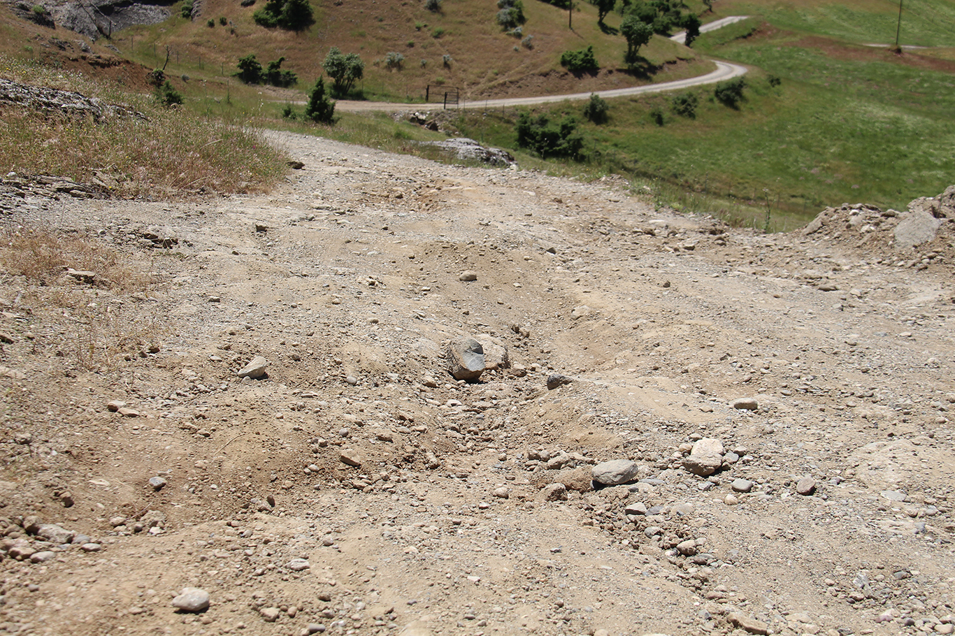 Tarihi Kefrun Kalesi yolu 7 yıldır yapılmayı bekliyor