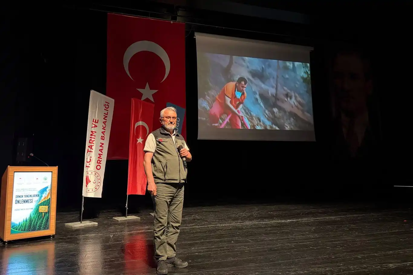 Bursa’da öğretmenlere orman yangınlarıyla mücadele eğitimi verildi