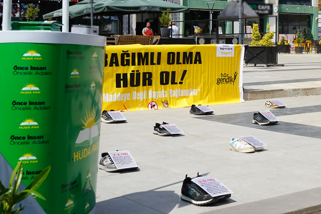 Şırnak’ta uyuşturucuya karşı "Bağımlı olma, hür ol" sergisi