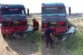 Şanlıurfa’da otomobil kamyonun altında ezildi: 3 ölü