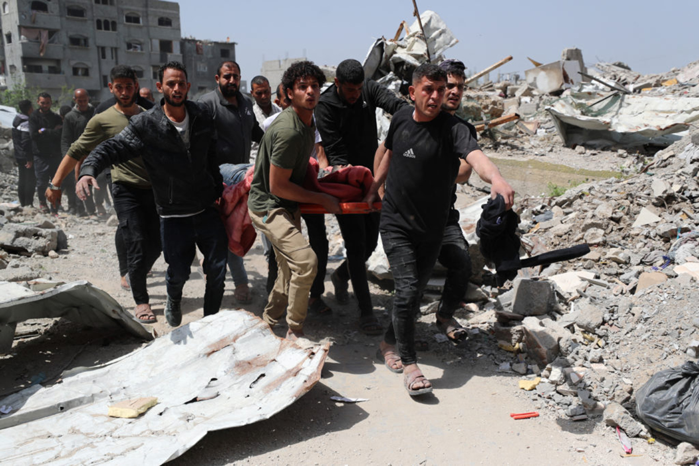 Six Palestinians killed in Israeli strike on displacement tent in Gaza City
