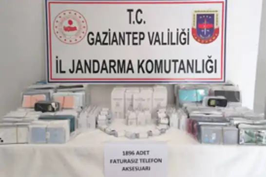 Gaziantep'te kaçakçılık ve uyuşturucu operasyonları: 195 şüpheli yakalandı