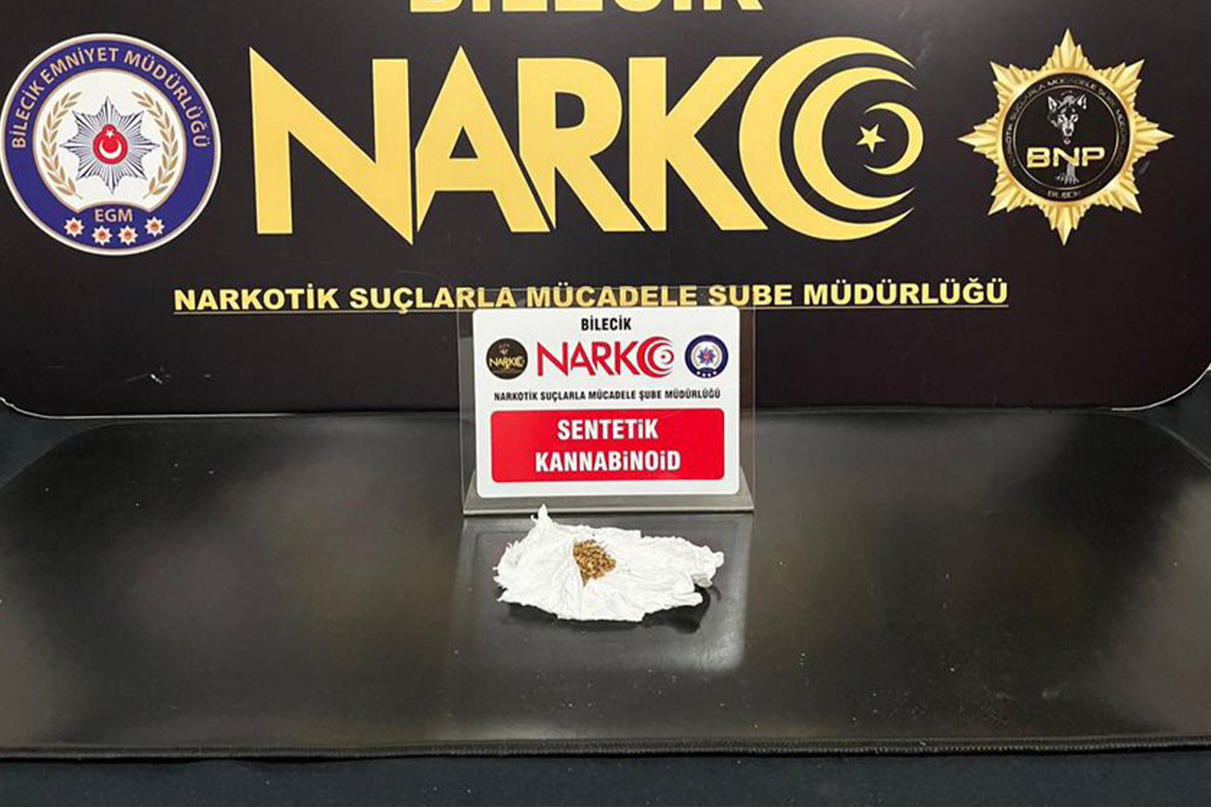 Bilecik'te uyuşturucu operasyonu: Bir şüpheli yakalandı