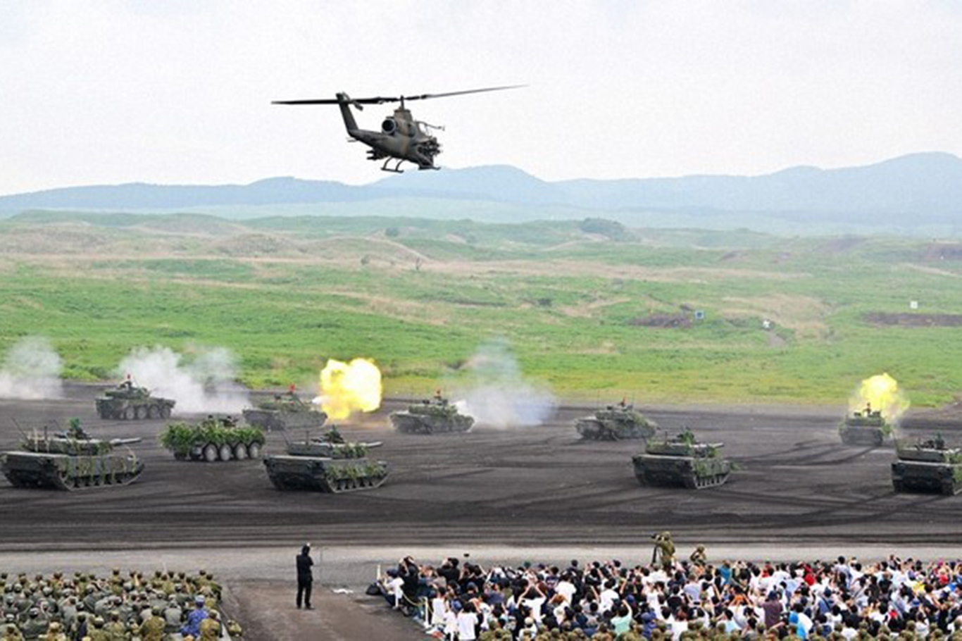Japan conducts Fuji Firepower Exercise showcasing ground force readiness