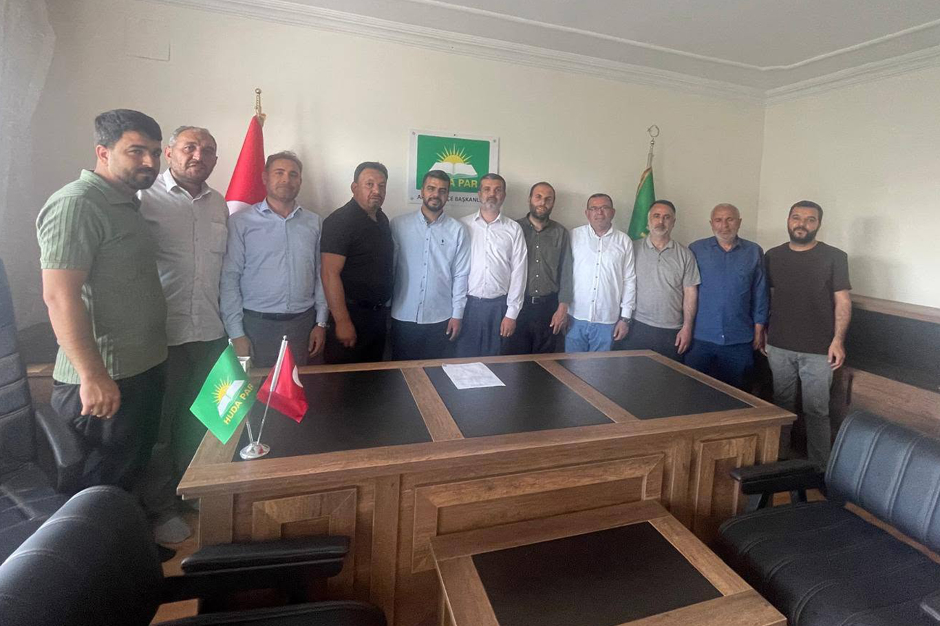 HÜDA PAR Araban İlçe Başkanlığına Ali Reşit Bulduk seçildi