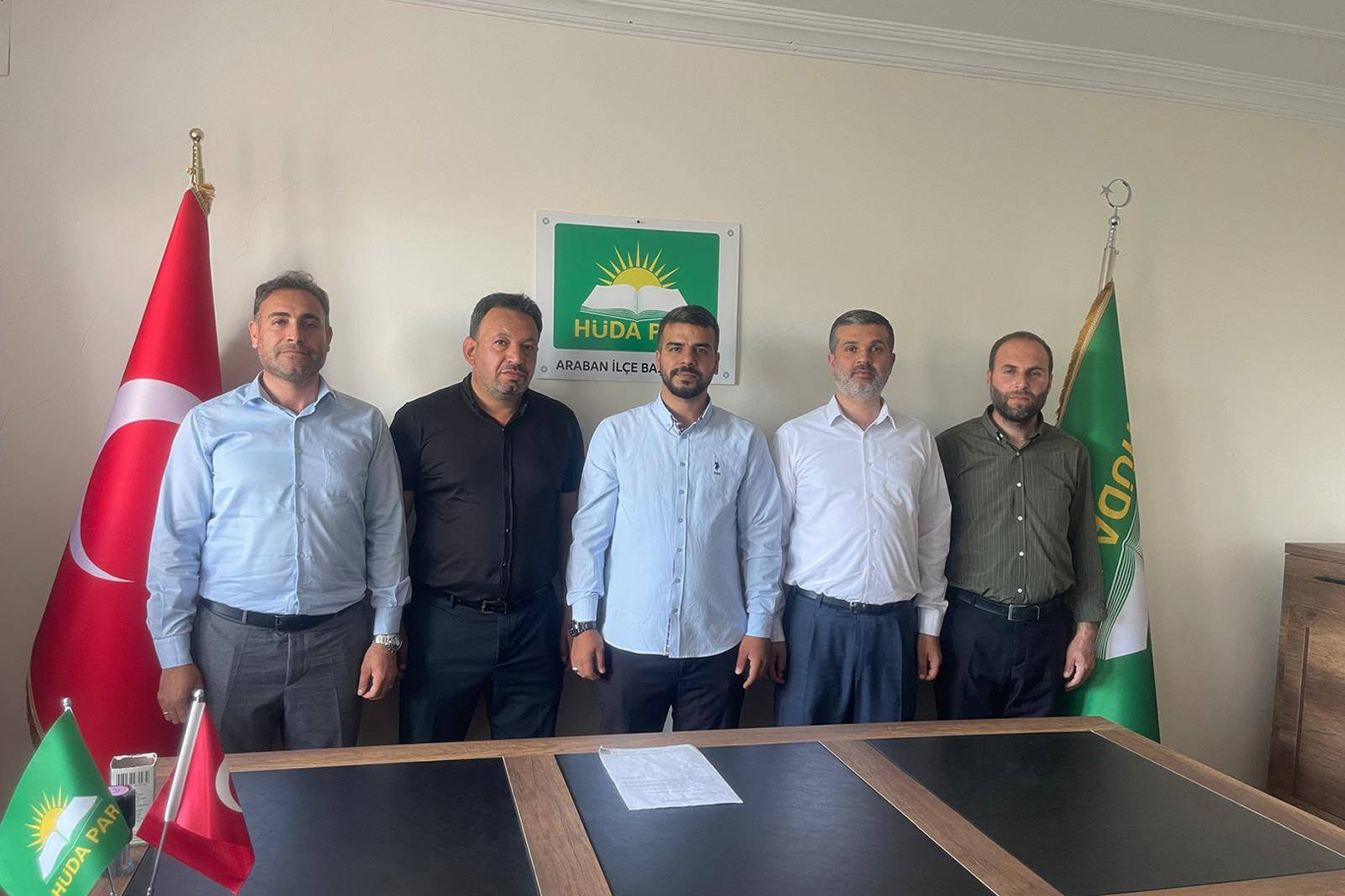 HÜDA PAR Araban İlçe Başkanlığına Bulduk  seçildi