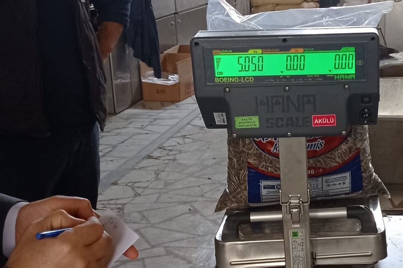 Batman'da hazır ambalajlı ürünlerde net miktar denetimi gerçekleştirildi
