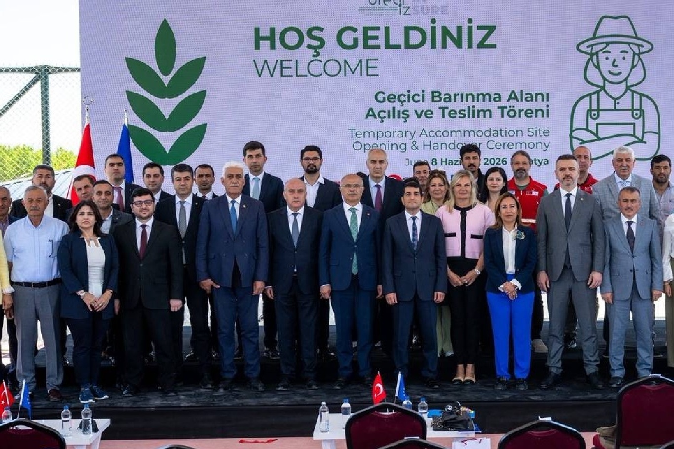 Malatya'da mevsimlik tarım işçileri için barınma tesisi hizmete açıldı