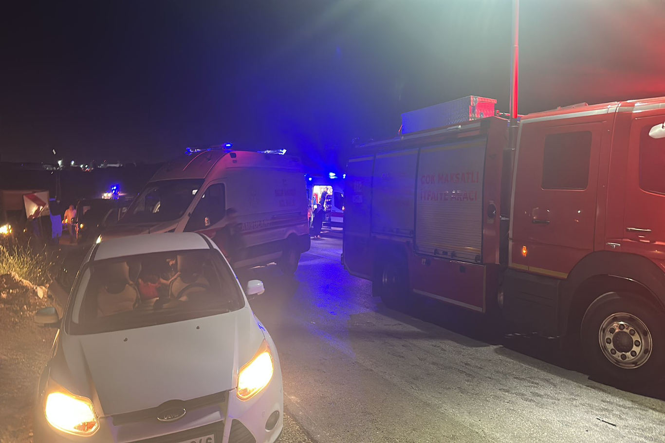 Gaziantep'te düğün dönüşü kaza: Ölü ve yaralılar var