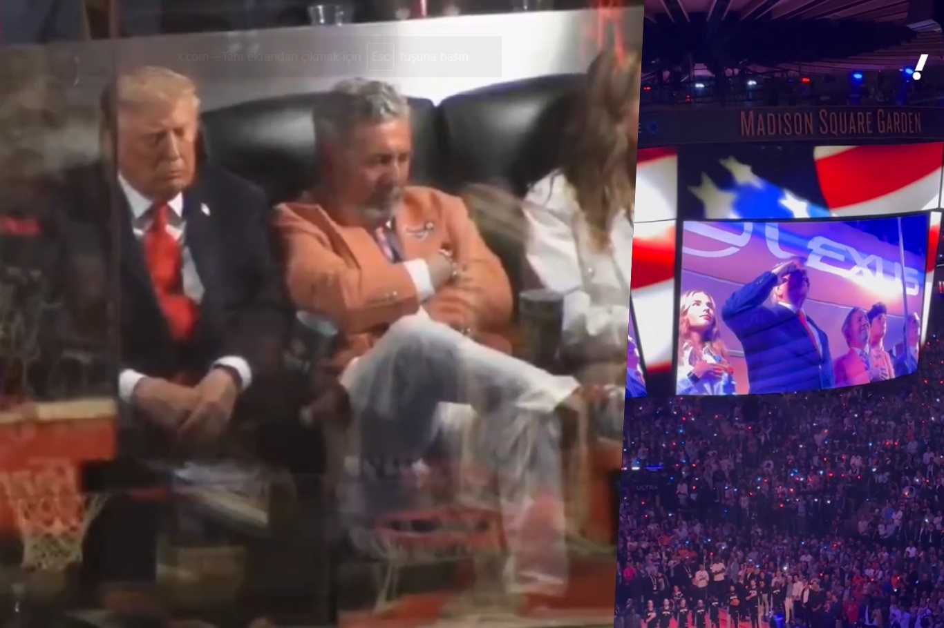 Trump’a New York’ta protesto: NBA finalinde yuhalama sesleri marşı bastırdı