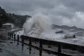 State of emergency declared in Wellington as massive 11-metre waves batter capital’s coastline