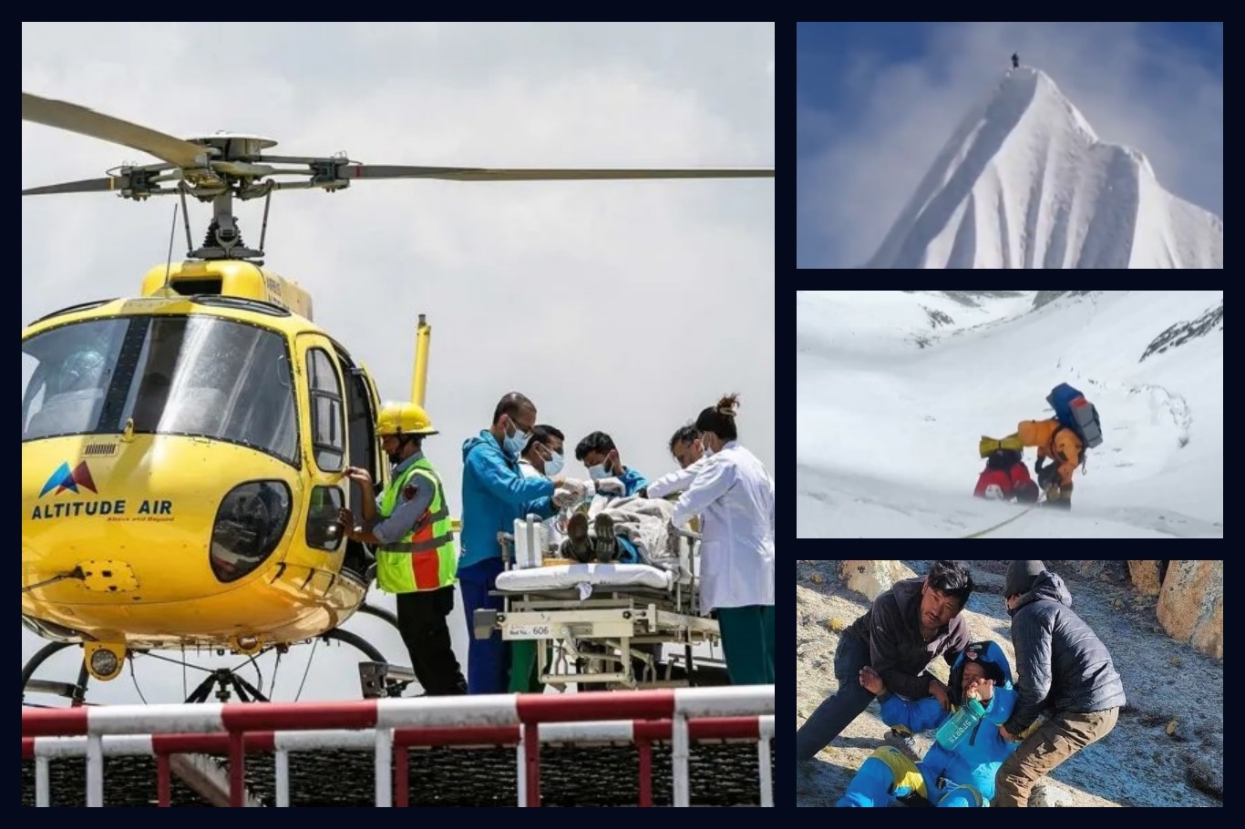 Nepali mountain guide believed dead found crawling down Everest after six days