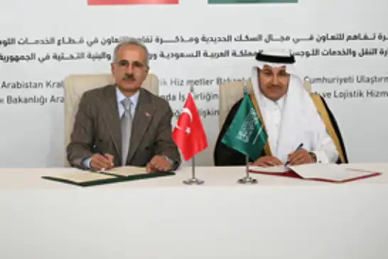 Türkiye ile Suudi Arabistan arasında ulaştırma ve lojistik alanında iki mutabakat zaptı imzalandı
